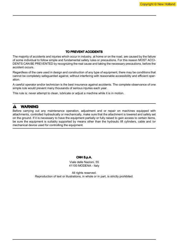 New Holland MH2.6 Excavator Repair Manual Tier III - Image 4