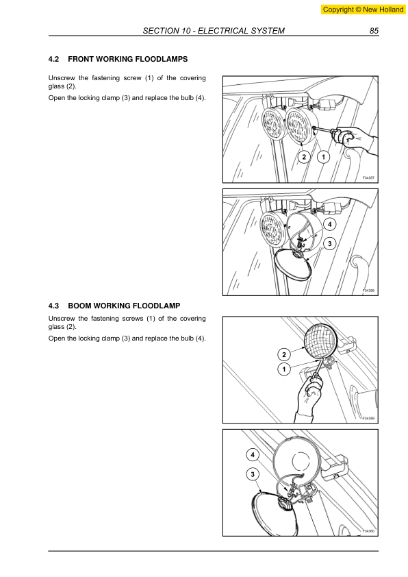 New Holland MH6.6 MH8.6 Industry Excavators Repair Manual Tier III - Image 15