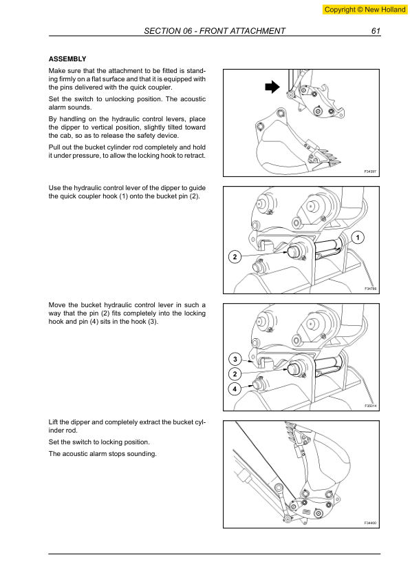 New Holland MH6.6 MH8.6 Industry Excavators Repair Manual Tier III - Image 12