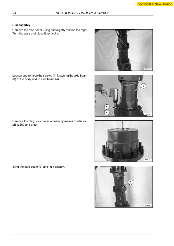 New Holland MH6.6 MH8.6 Industry Excavators Repair Manual Tier III - Image 9