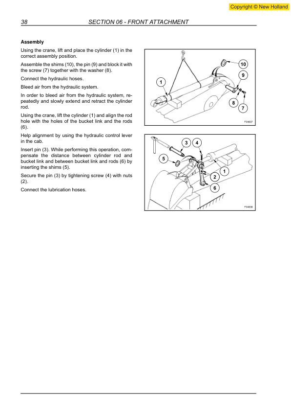 New Holland MH6.6 MH8.6 Industry Excavators Repair Manual Tier III - Image 11