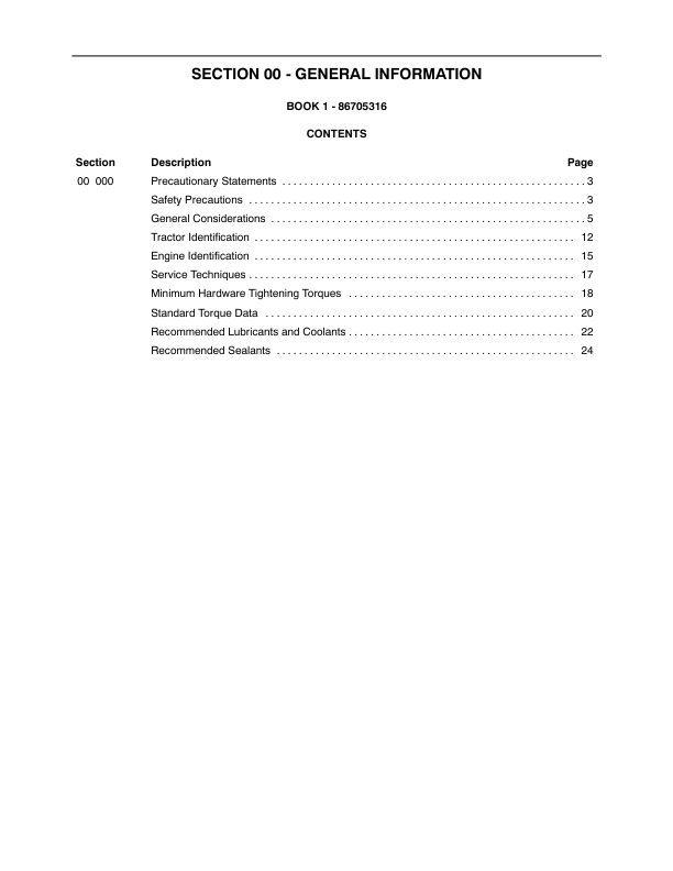 New Holland TV140 Service Repair Manual - Image 2