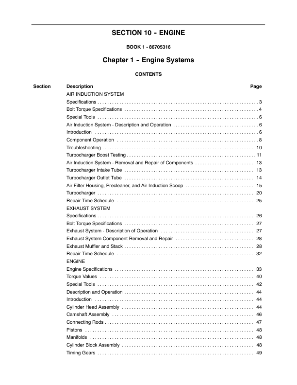 New Holland TV140 Service Repair Manual - Image 3