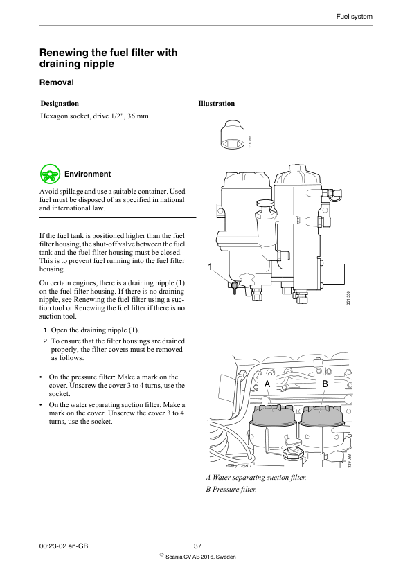 Scania DC09 XPI Industrial Engine Maintenance Manual - Image 11