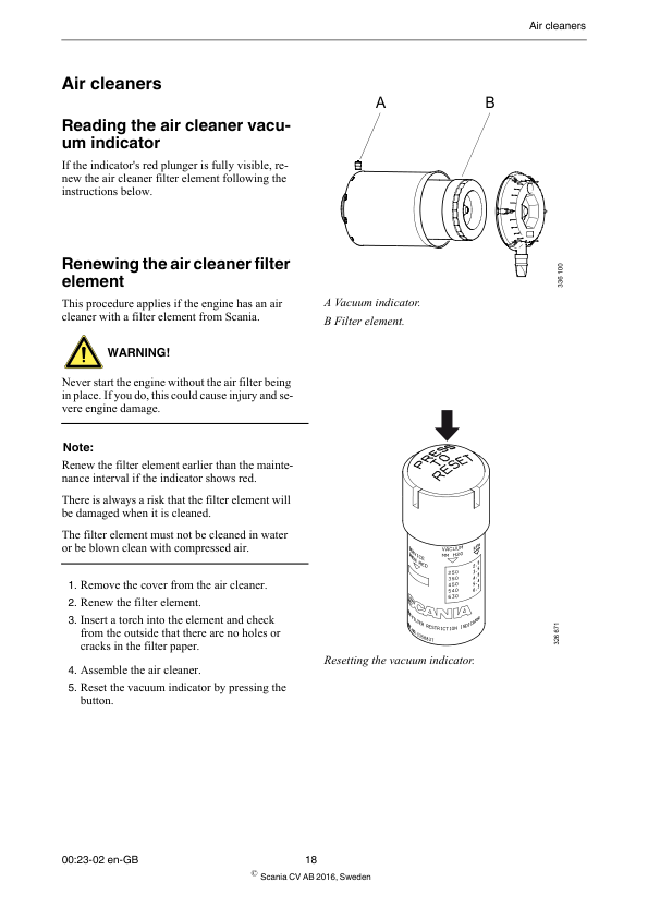 Scania DC09 XPI Industrial Engine Maintenance Manual - Image 10