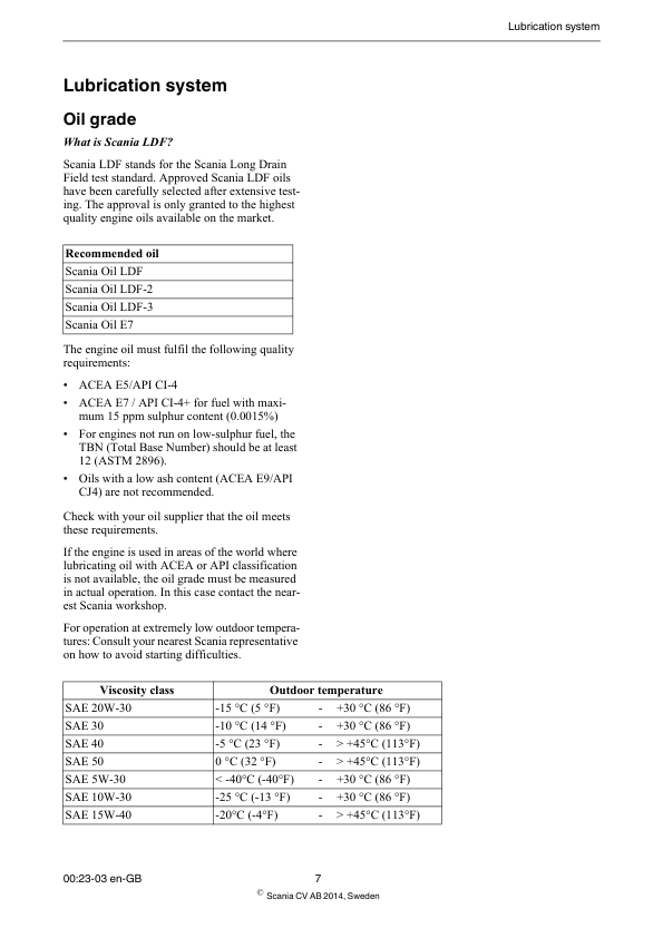 Scania DC13 XPI Industrial Engine Inspection Manual - Image 7