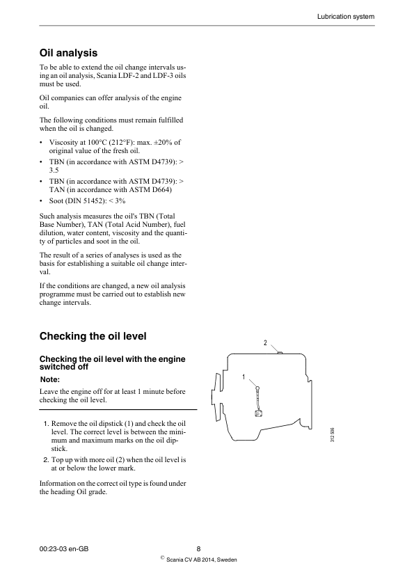 Scania DC13 XPI Industrial Engine Inspection Manual - Image 8