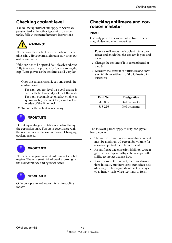 Scania DC13 XPI Industrial Engine Service and Operator Manual - Image 14