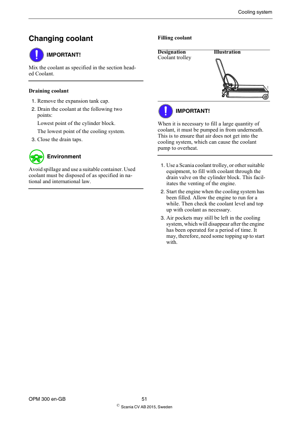 Scania DC16 XPI Industrial Engine Service and Operator Manual - Image 12