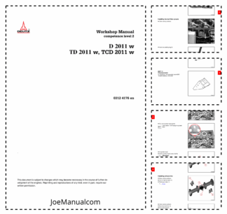 Deutz 2011 Engine Workshop Manual Rev 0312 4176