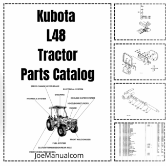 Kubota L48 Tractor Parts Manual
