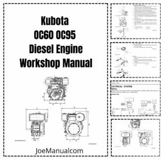 Kubota OC60 OC95 Diesel Engine Workshop Manual