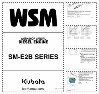 Kubota SM E2B Diesel Engine Workshop Manual