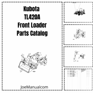 Kubota TL420A Front Loader Parts Catalog