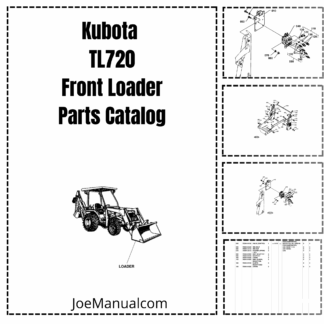 Kubota TL720 Front Loader Parts Catalog