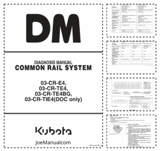 Kubota V2403 Engine Diagnosis Manual