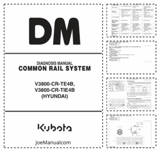 Kubota V3800 Engine Diagnosis Manual