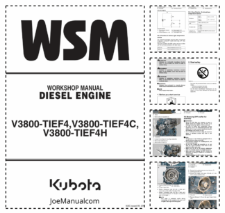 Kubota V3800 TIEF4 Engine Workshop Manual