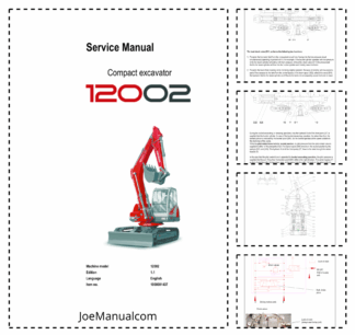 Neuson 12002 Track Excavator Service Manual