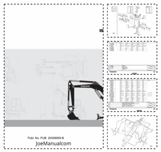 Volvo EC27C Compact Excavator Parts Catalog