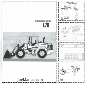 Volvo L70 Wheel Loader Parts Manual 7400