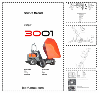 Wacker Neuson 3001 Dumper Service Manual