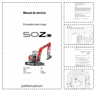 Wacker Neuson 50Z3 Excavator Service Manual