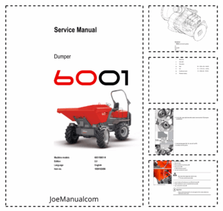 Wacker Neuson 6001 Dumper Service Manual