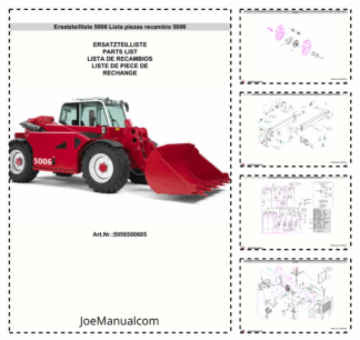 Weidemann T5006 D81 Parts Catalog