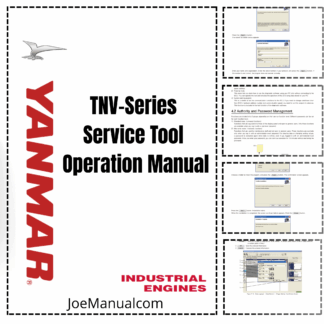 Yanmar TNV-Series Service Tool Operation Manual