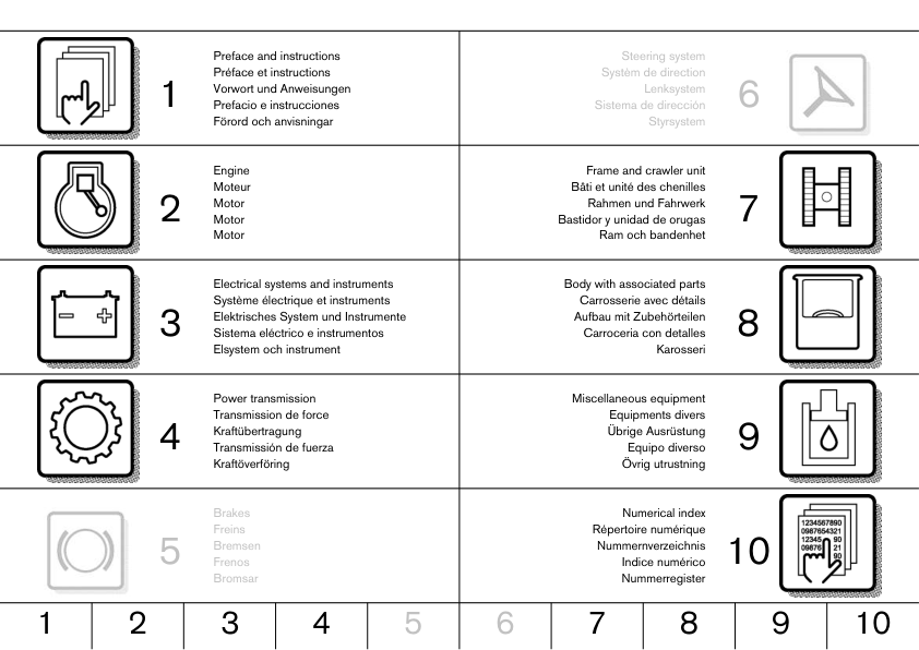 Volvo EC300D Crawler Excavator Parts Catalog - Image 4