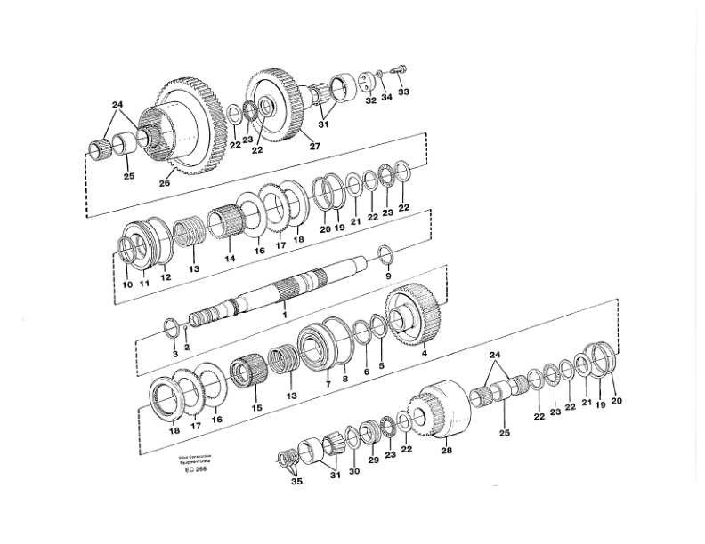 Volvo L70E Wheel Loader Parts Manual - Image 9