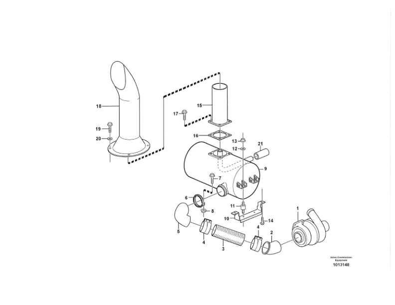 Volvo L70E Wheel Loader Parts Manual - Image 13
