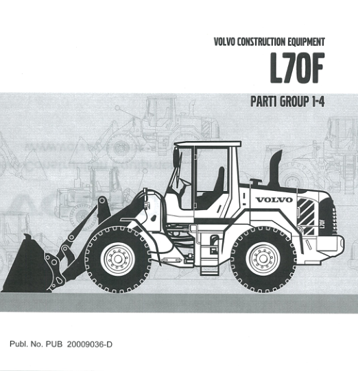 Volvo L70F Wheel Loader Parts Catalog - Image 2