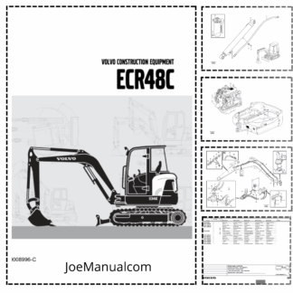Volvo ECR48C Compact Excavator Parts Catalog