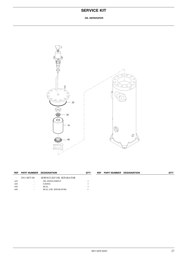 Atlas Copco XAHS 106 DD Portable Compressors Parts List - Image 11