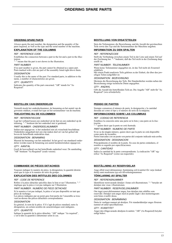 Atlas Copco XAHS 106 DD Portable Compressors Parts List - Image 10