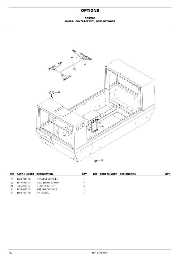 Atlas Copco XAHS 186 DD Portable Compressor Parts List - Image 12