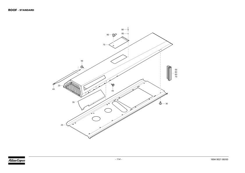 Atlas Copco XAHS 347 XAHS 710 CD7 Portable Compressor Parts List - Image 7