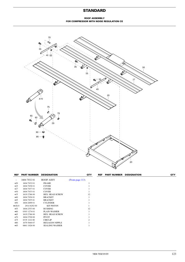 Atlas Copco XAHS 426 XAHS 900 CD6 Portable Compressor Parts List - Image 8