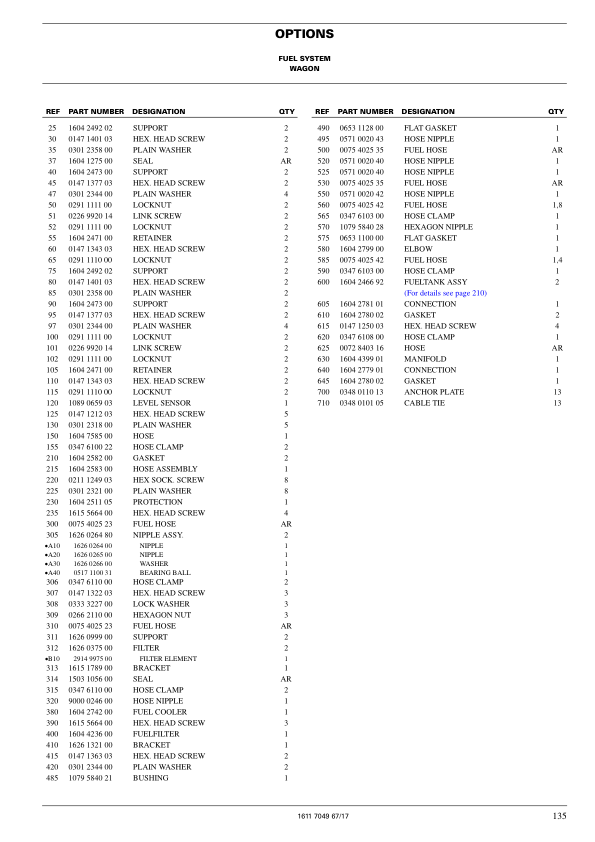 Atlas Copco XAHS 426 XAHS 900 CD6 Portable Compressor Parts List - Image 10
