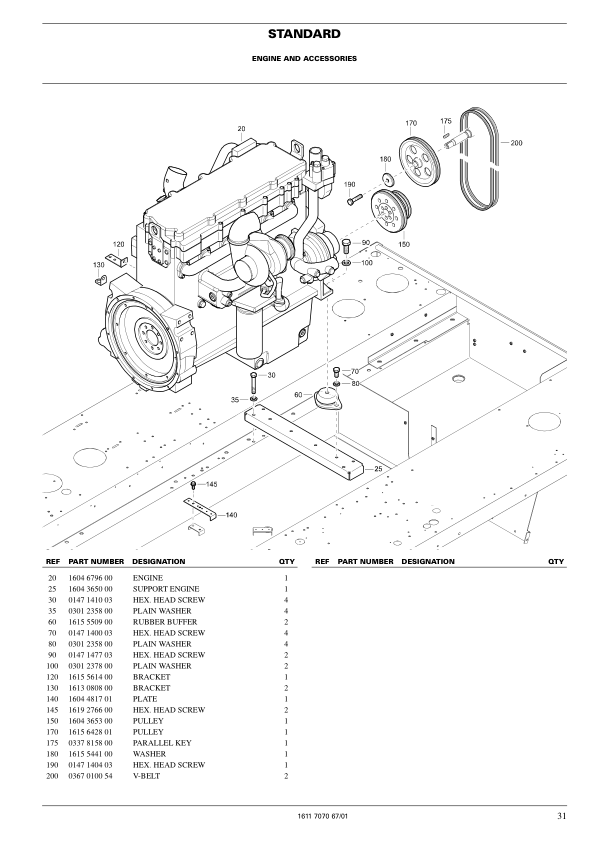 Atlas Copco XAHS 536 Cd Portable Compressor Parts List - Image 10