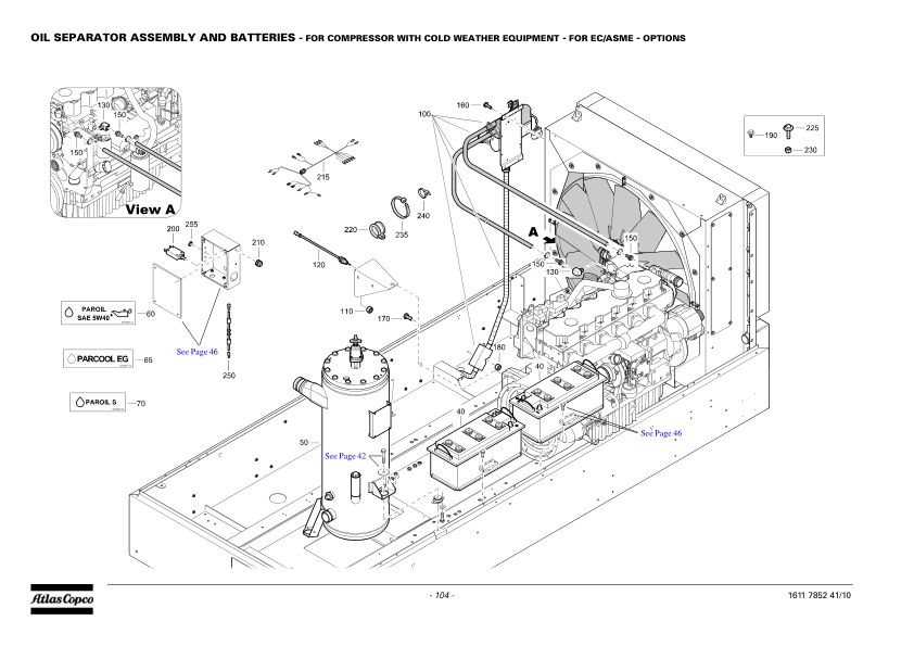 Atlas Copco XAMS 287 CD Portable Compressor Parts List - Image 7