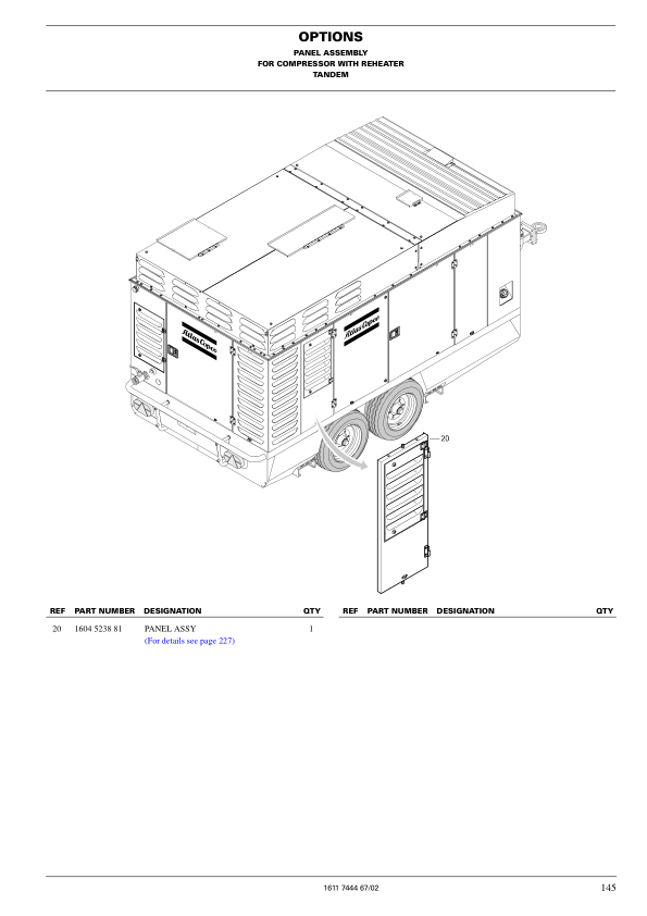 Atlas Copco XAMS 496 XAMS 1050 CD6 Portable Compressor Parts List - Image 8