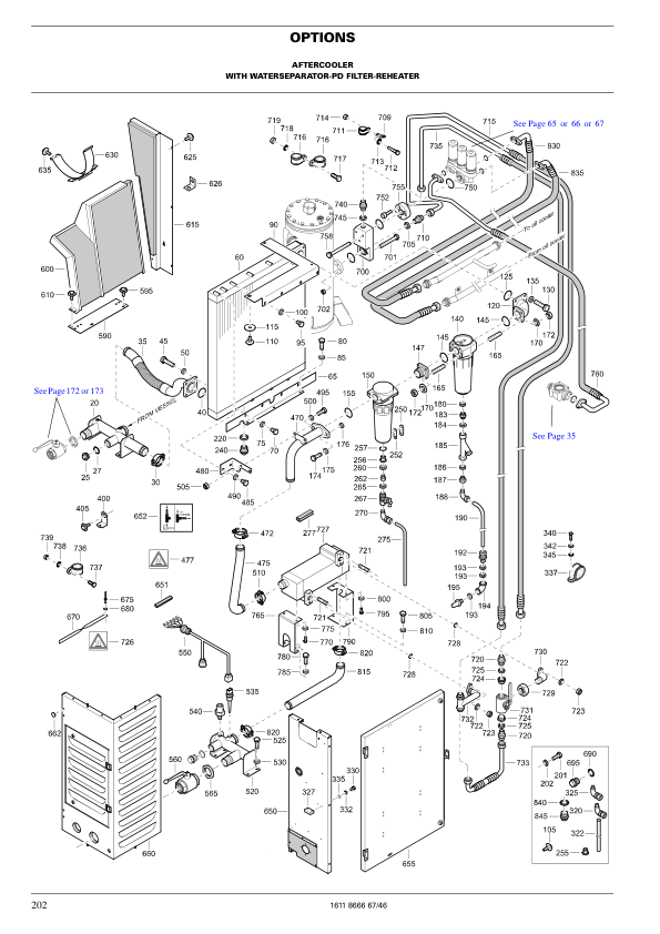Atlas Copco XAMS 496 XAMS 1050 CD6 Portable Compressor Parts List - Image 9