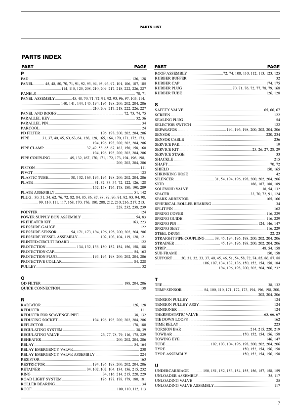Atlas Copco XAMS 496 XAMS 1050 CD6 Portable Compressor Parts List - Image 5