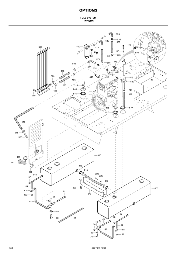 Atlas Copco XAMS 546 CD Portable Compressor Parts List - Image 8