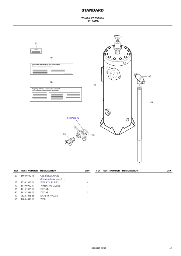 Atlas Copco XAS 136 DD Portable Compressors Parts List - Image 11