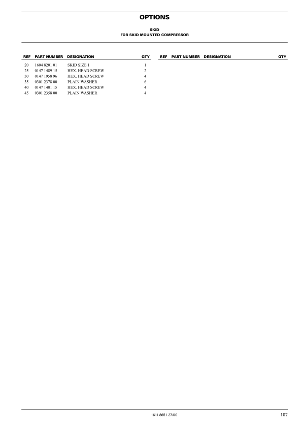 Atlas Copco XAS 186 DD Portable Compressor Parts List - Image 9