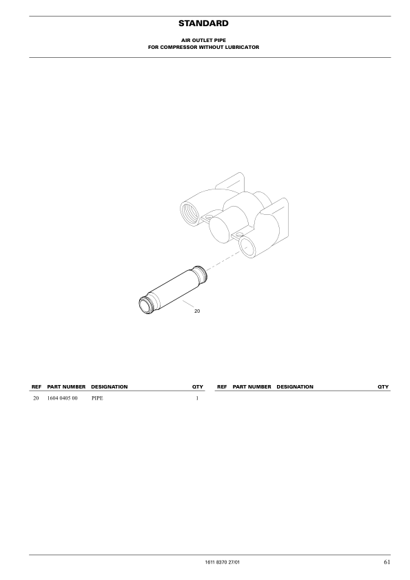 Atlas Copco XAS 186 DD Portable Compressor Parts List - Image 11